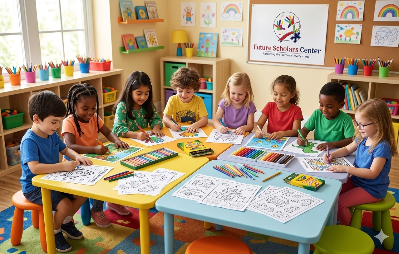 Child drawing